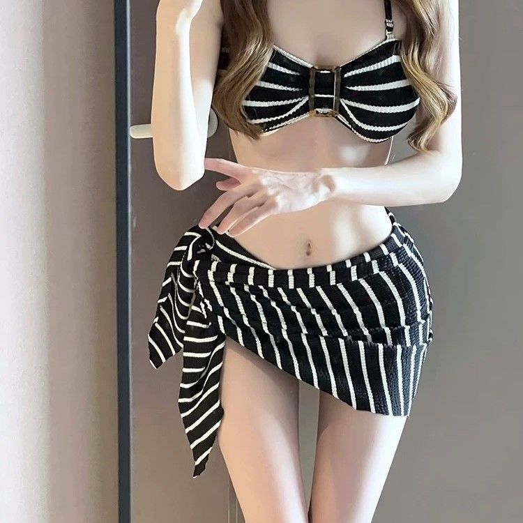 2026年新作 レディース ブラックストライプ ホルタービキ - Swimwear のレビューと価格